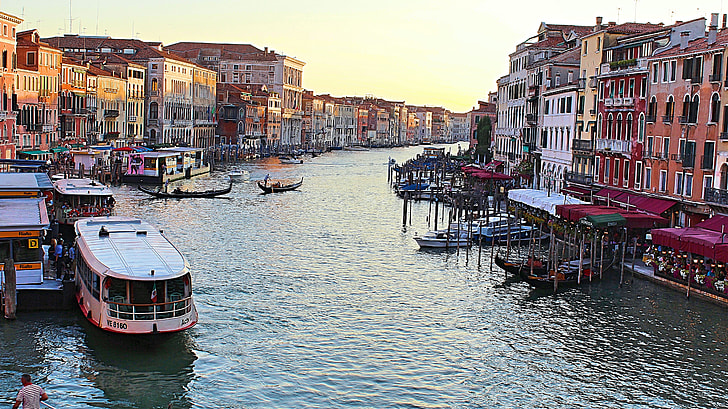 Venice, Grand Canal during daytime