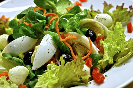 green vegetable salad