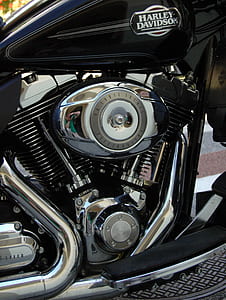 Harley Davidson Cruiser Motorbike