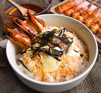 Rice  with  Shrimp oil