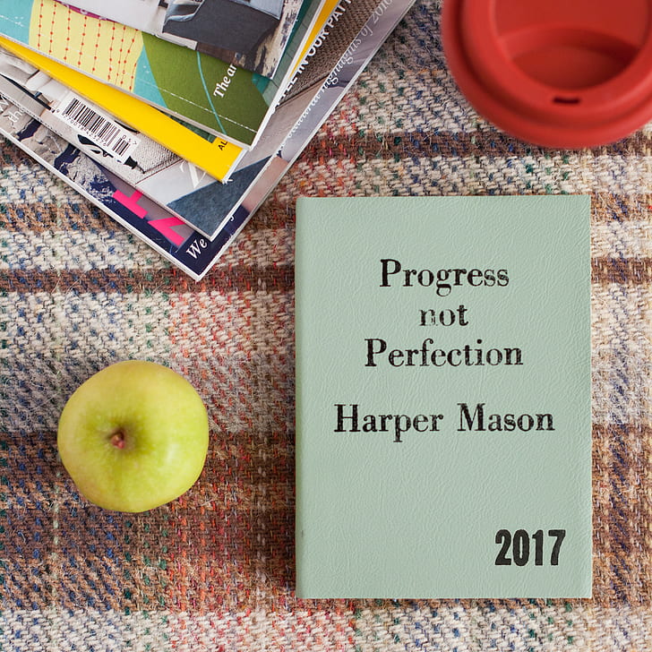 Progress not perfection harper mason besides green fruit