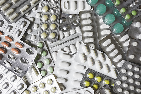 Medicine Drugs Pills in Strips