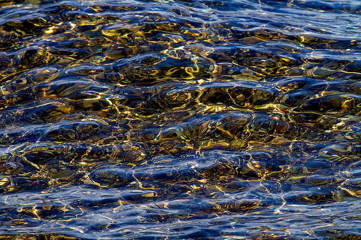 ripple on the water