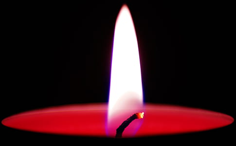 Flame in Candle
