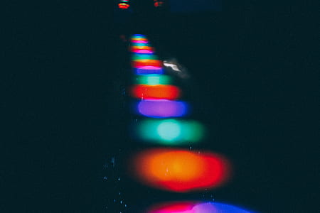 assorted-color lights