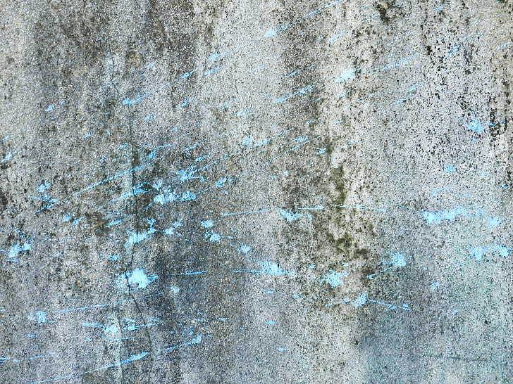 mortar, wall, aged, crack, paint, splash