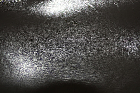 black leather