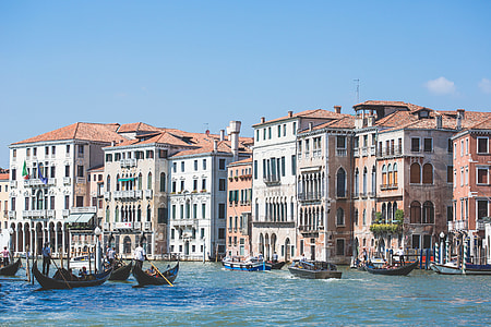 Venice Canal Grande Houses