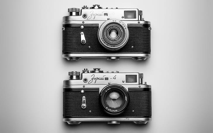 two grey MILC cameras