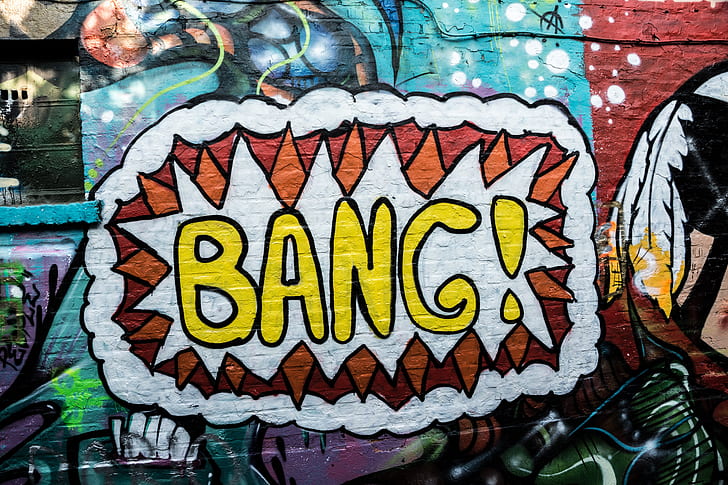 Bang wall art