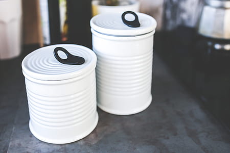Kitchen ceramic jars
