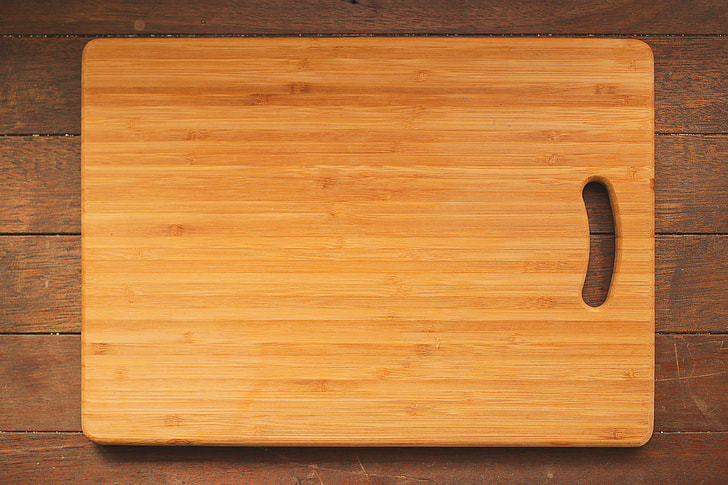 brown wooden chopping board