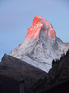 photo of mountain alps