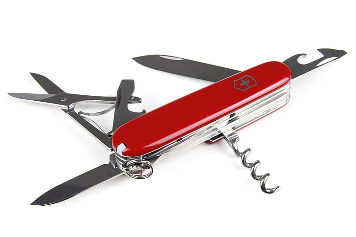 Red Swiss Multi Function Tool