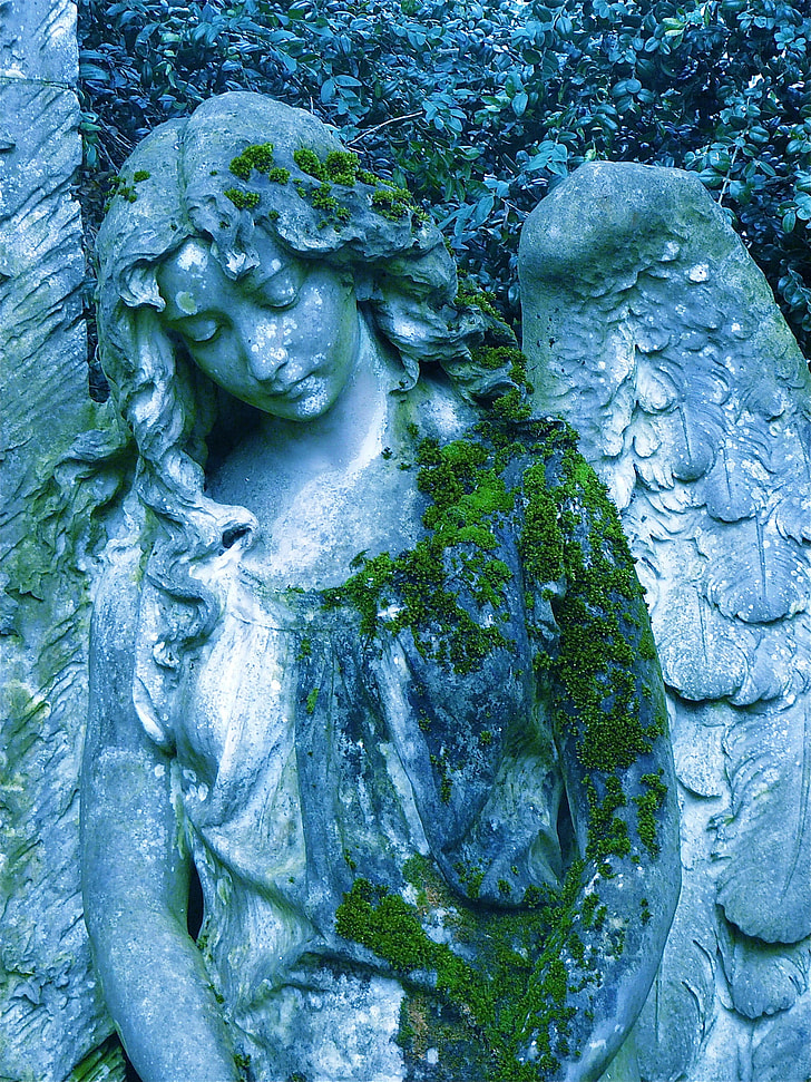 gray Angel statue