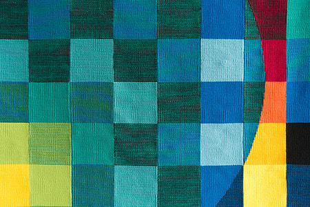 multicolored woven pattern