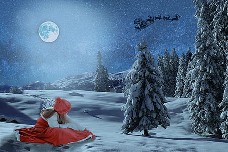 women's white and red dress on snowfield screenshot