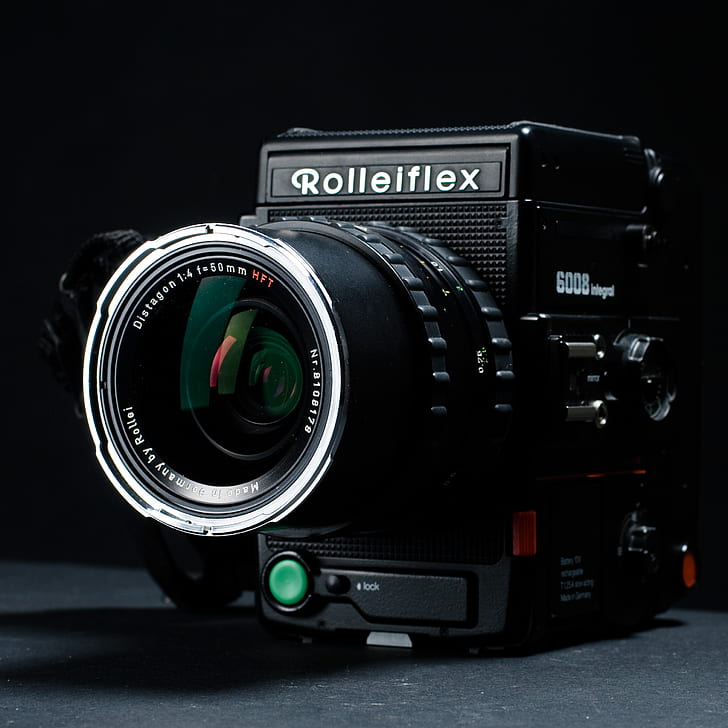 Black Rolleiflex 6008 Camera