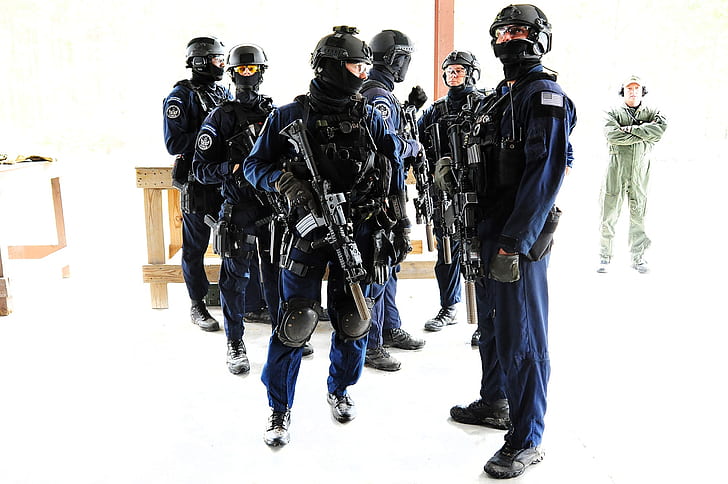 group of SWAT team
