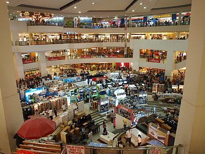 mall interior overview