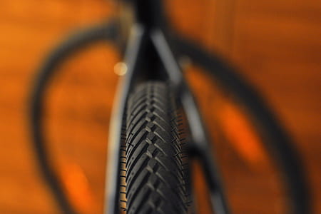 Close Up Photo of Bicycle Tire