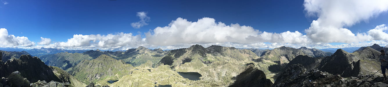 Panorama Photo of Mountains