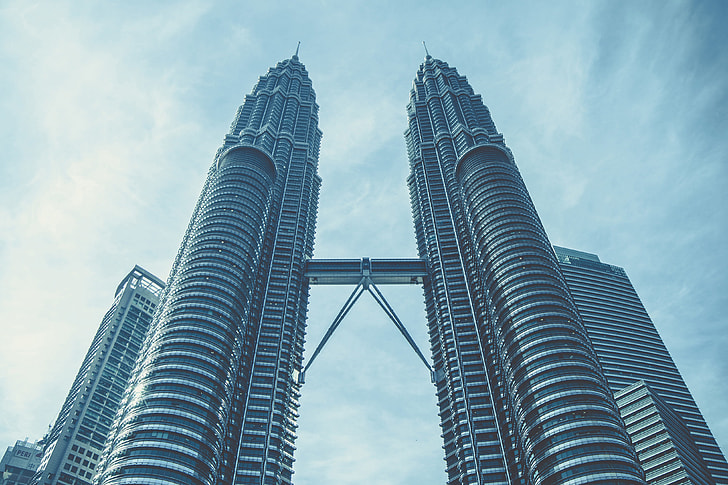 Petronas Towers in Kuala Lumpur, Malaysia