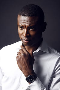 Photography of Man in White Shirt With Round Black Analog Watch
