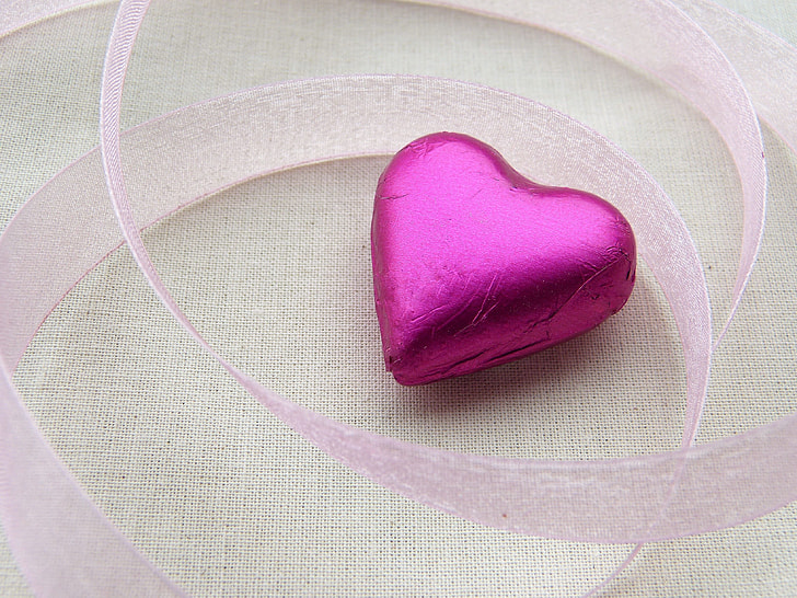 pink heart decor