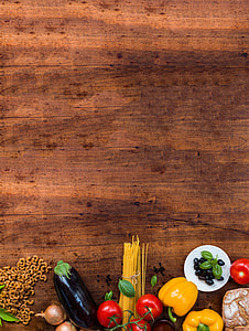 variety of vegetables on brown wooden surface