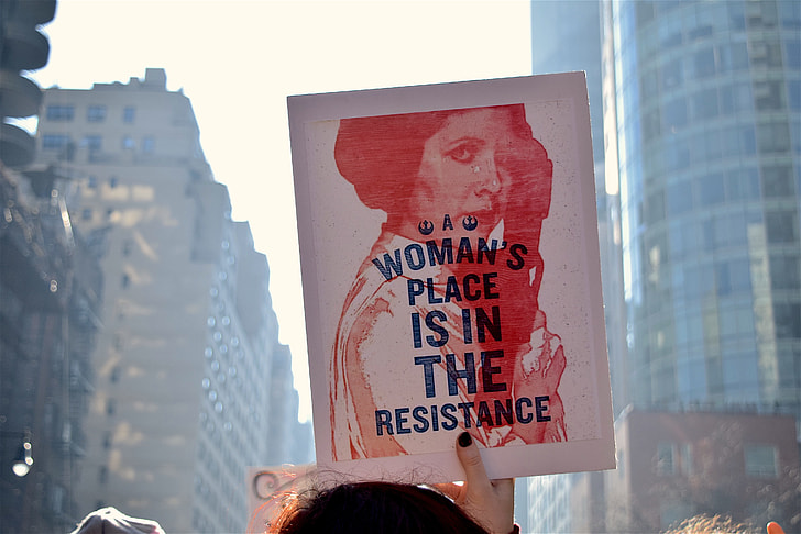 A Woman's Place Is in the Resistance poster