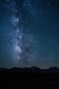The Milky Way Over the Sierra Nevada’s