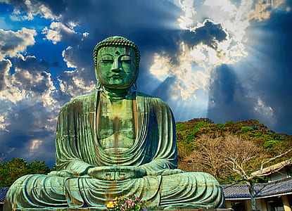 buddha, statue, religion, culture, meditation, buddhist