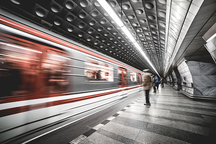 Prague Metro Subway Public Transport Network
