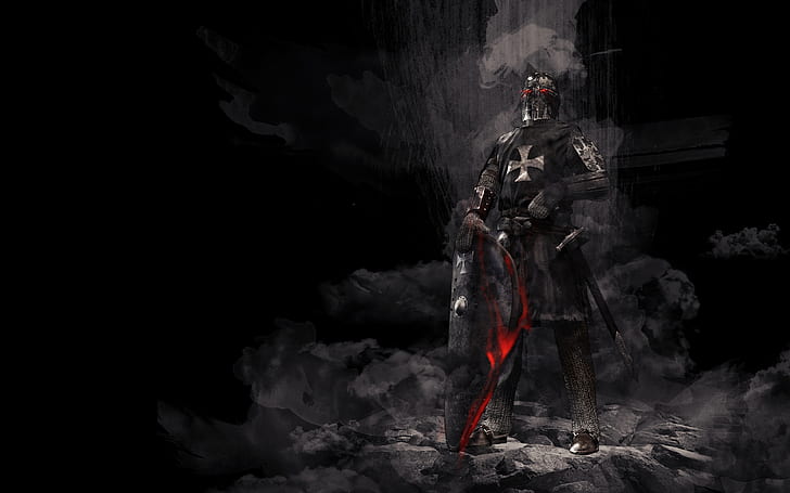 knight warrior illustration