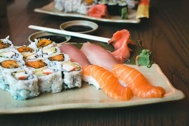 Fresh Sushi Yam California Rolls