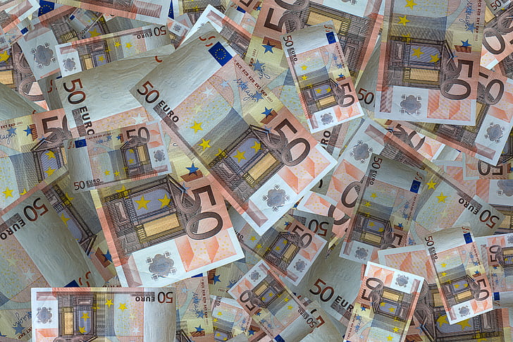 50 euro banknote collection