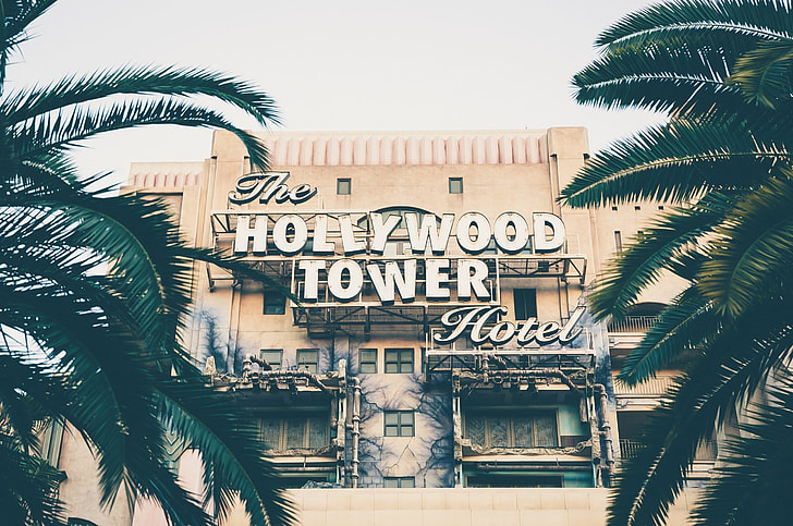 portrait photography of Hollywood Tower