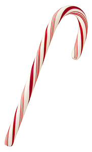white and red candy cane