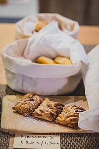 Pastries on Basket