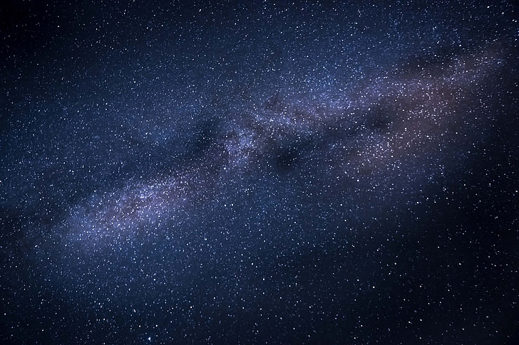 Milky Way galaxy stars in night sky