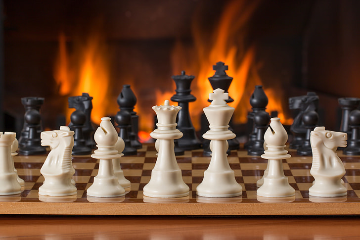 Chess Games are so Popular with the Preparation of Each Player`s Strategy  To Win the Game Stock Image - Image of games, board: 157547751