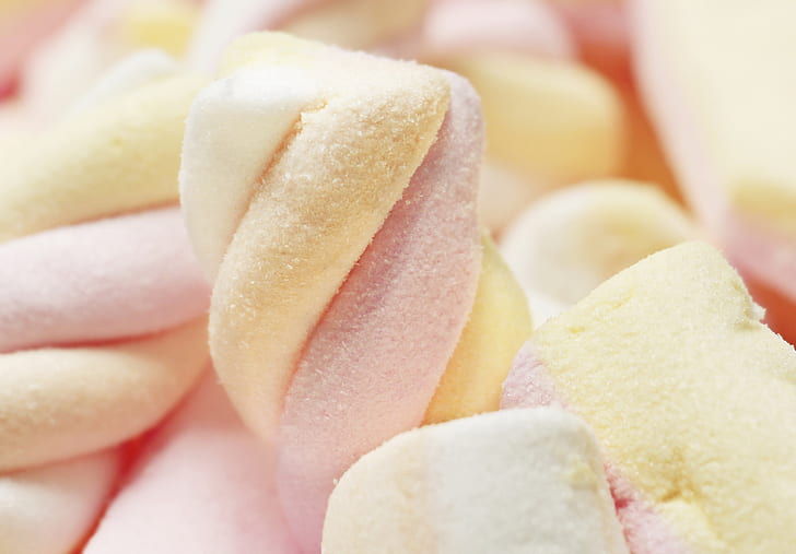 close up photo of marshmallow