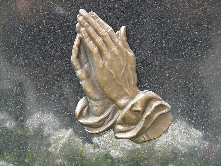 praying hands illustration